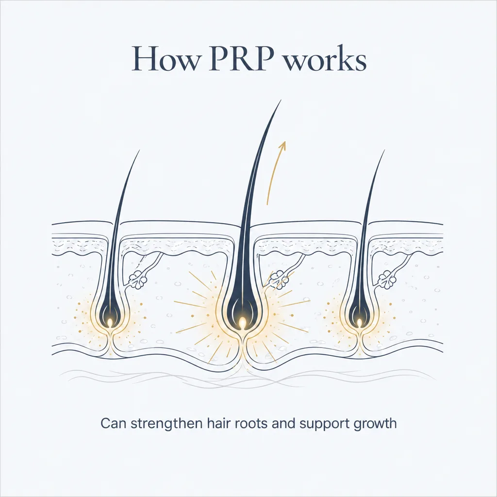 How PRP works: it can strengthen hair roots and support growth