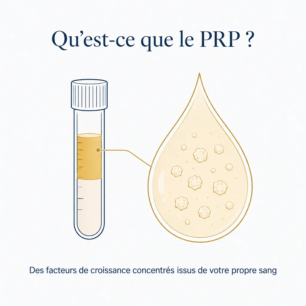 Qu’est-ce que le PRP ? Des facteurs de croissance concentrés issus de votre propre sang