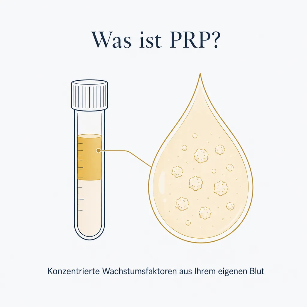 Was ist PRP? Konzentrierte Wachstumsfaktoren aus Ihrem eigenen Blut